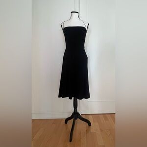 Elie Tahari Little Black Dress with Cool Zip Design